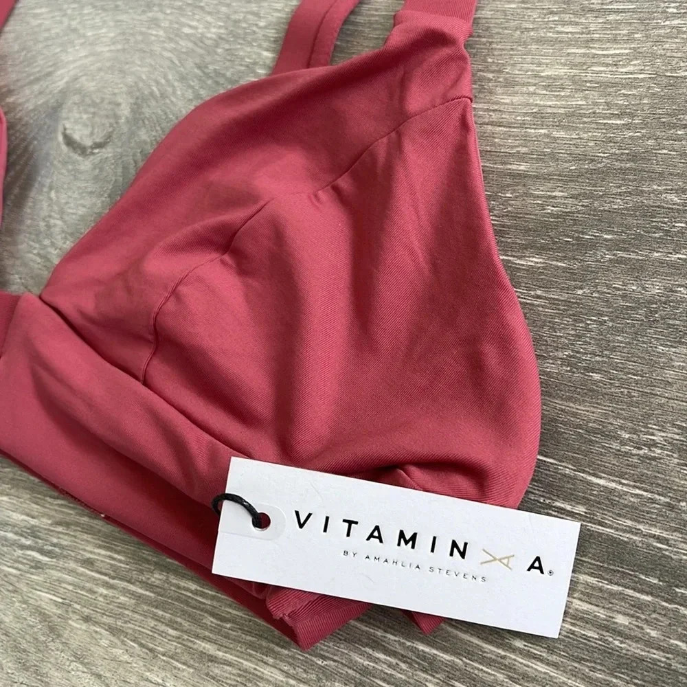 Vitamin A EcoLux Neutra Bralette, havana rose - Picture 6 of 6